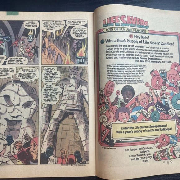 Legion Of Super Heroes # 276 DC Comics 1981 Vtg - Picture 8 of 10